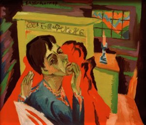 Self-Portrait as a Sick Person by Ernst Ludwig Kirchner