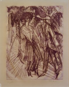 Offering Cocotte by Ernst Ludwig Kirchner