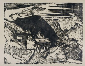 Stafelalp by Ernst Ludwig Kirchner