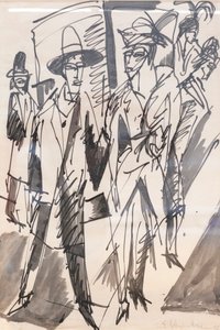 Stars of the Road by Ernst Ludwig Kirchner