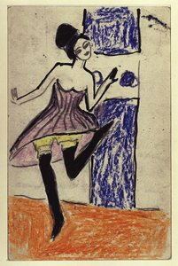 Dancer (Postcard to Maschka Mueller)