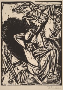The Gull Hunter by Ernst Ludwig Kirchner