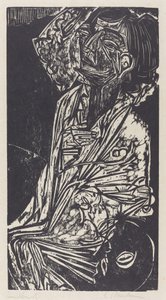 The Wife of Professor Goldstein by Ernst Ludwig Kirchner