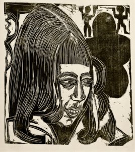Daughter Sternheim by Ernst Ludwig Kirchner