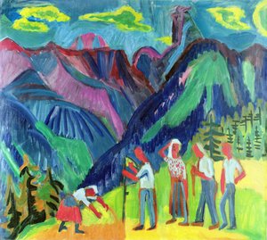 Unknown Image by Ernst Ludwig Kirchner