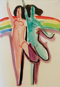 Two Dancers