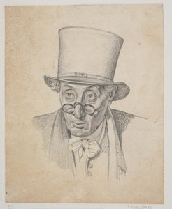 Study for the Head of a Letter Writer with Glasses by Ernst Meyer