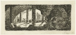 Ruins of Fort Saint Peter near Maastricht by Ernst Willem Jan Bagelaar