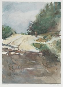 Sandy Path through a Wooded Landscape by Ernst Witkamp