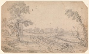 Landscape by Esaias van de Velde