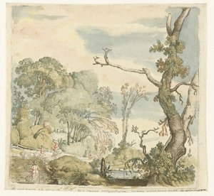 Landscape with Trees