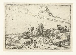 Path Along a Farm