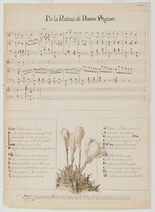 Per la Nativita di Nostro Signore Songsheet, c.1868-1882 by Esther Frances Alexander