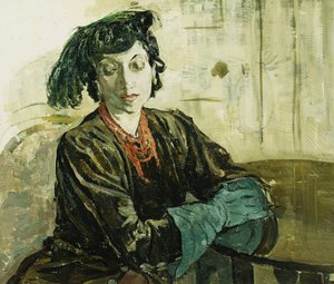 Green Feather and Green Gloves
