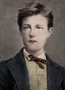 Arthur Rimbaud, French Poet and Adventurer - Portrait of Arthur Rimbaud (1859 - 1891) at 17 Years Old. Photograph by Carjat.