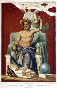 Jupiter (Zeus) crowned by Victory