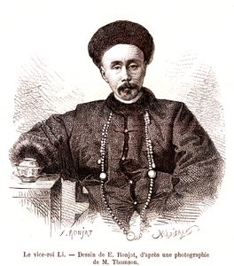 Li Hongzang, Viceroy of Zhili, at the imperial Court of China. 1873