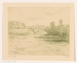Tiber, Rome by Etienne Bosch (signed by artist)