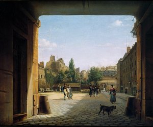 The Courtyard of the Institut de France, 1825-62