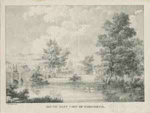 Tamworth - Distant View from South by Etienne Bruno Hamel