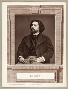 Alphonse Daudet (French Novelist, 1849-1897) by Etienne Carjat