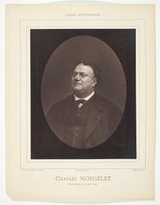 Charles Monselet by Etienne Carjat