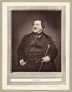 Gioachino Antonio Rossini (Italian composer, 1792-1868) by Etienne Carjat