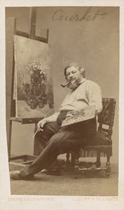 Gustave Courbet by Etienne Carjat