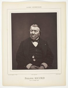 Philippe Ricord by Etienne Carjat