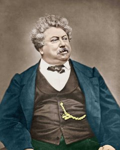 Portrait of Alexandre Dumas Père by Carjat.