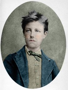 Portrait of Arthur Rimbaud (1859 - 1891) at the age of 17