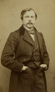 Portrait of Edmond Huot de Goncourt by Etienne Carjat