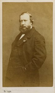 Portrait of the Artist Constant Troyon by Etienne Carjat
