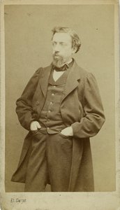 Portrait of the Composer François-Auguste Gevaert 1828-1908, c. 1870 by Etienne Carjat