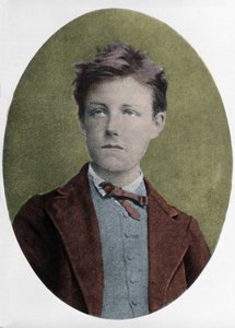 Portrait of Arthur Rimbaud (1854-1891), French poet, at the age of 17, by Carjat.