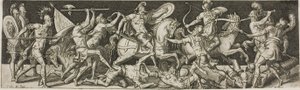 Cavalry and Foot Soldiers by Etienne Delaune