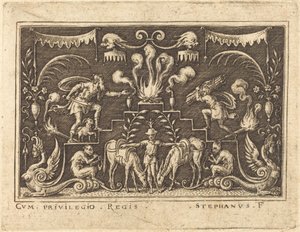 Sacrifice of Abraham by Etienne Delaune