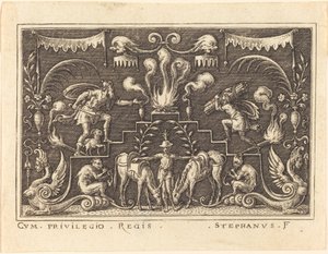 Sacrifice of Abraham by Etienne Delaune