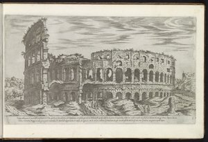 Colosseum in Rome by Etienne Duperac