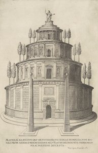 Mausolei Ab Augusto Imp by Etienne Duperac