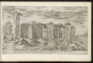 Ruins of the Baths of Caracalla in Rome by Etienne Duperac