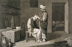 The Barber by Etienne Frederic Lignon