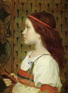 Head of a Child, 1866 by Etienne Gautier