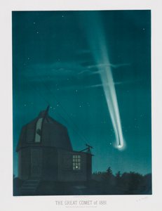The Great Comet of 1881, Observed on the Night of June 25-26 by Étienne Léopold Trouvelot