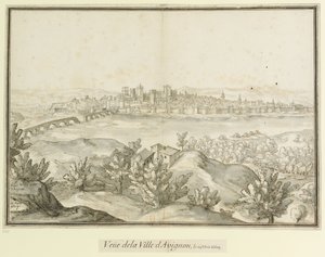 View of the City of Avignon and Surroundings