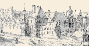 Martellange, View of Paris 1620 – Ashmolean Museum (detail)