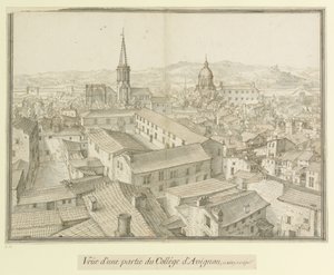View of a Part of the College of Avignon, 1617