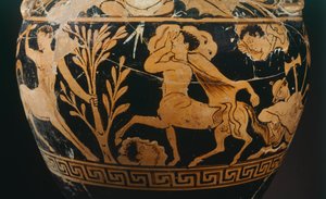 Amphora by the Painter of the Centauromachy (detail)