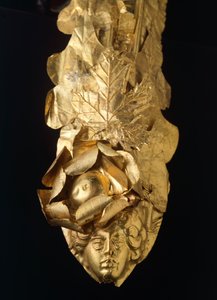 Diadem (crown), from Spina (Emilia Romagna). Etruscan civilization, 4th Century BC.