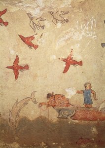 Fishing boat, from the Tomb of Hunting and Fishing